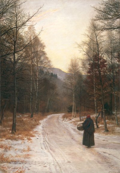 glen birnam by John Everett Millais