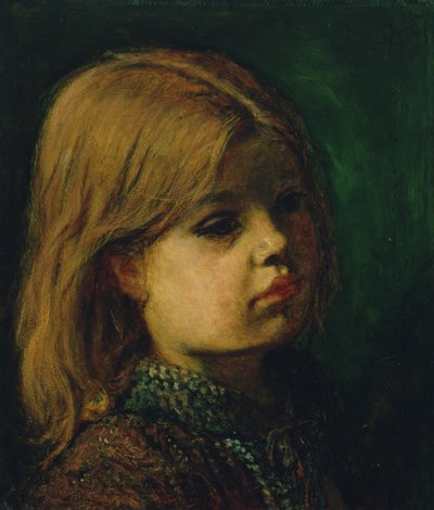 Bir Kızın Başı by John Everett Millais