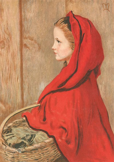 Kırmızı Başlıklı Kız by John Everett Millais