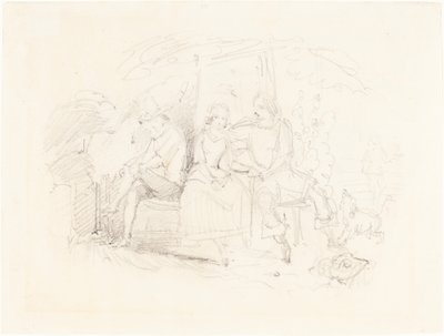 Bir Ağacın Altında Aşıklar by John Everett Millais