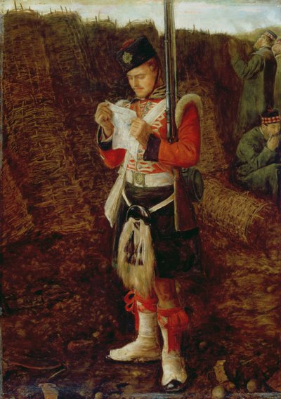 Evden Haberler, 1856-57 by John Everett Millais