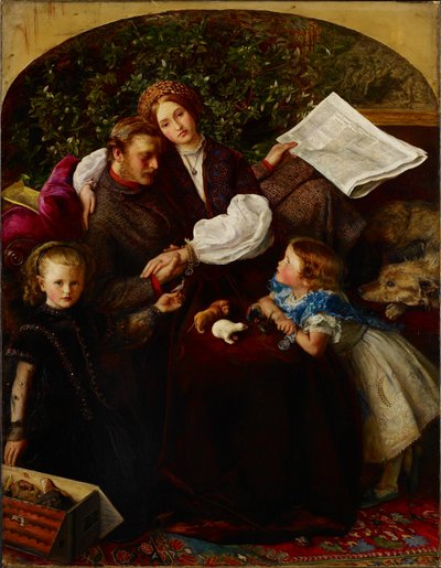 Barış Sonuçlandı, 1856 by John Everett Millais