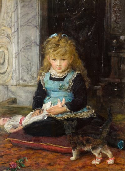 Çizmeli Kedi by John Everett Millais