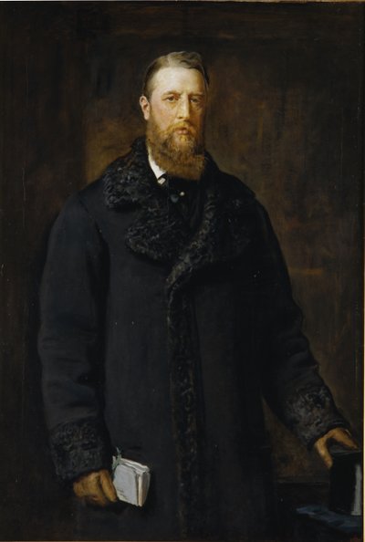 Spencer Compton Cavendish, Hartington Marki, daha sonra 8. Devonshire Dükü (tuval üzerine yağlı boya) by John Everett Millais