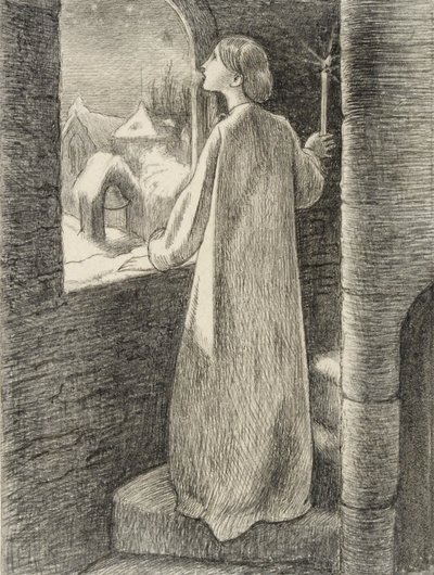 Aziz Agnes Eve, c1857 by John Everett Millais