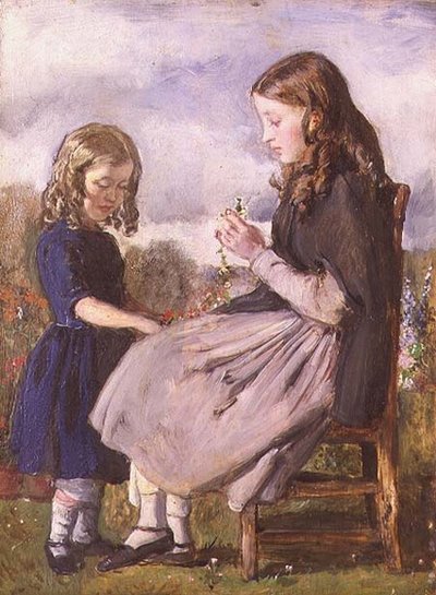 Garland Dokumacılar (tuval üzerine yağlı boya) by John Everett Millais