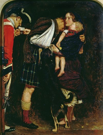 Tahliye Emri, 1853 by John Everett Millais