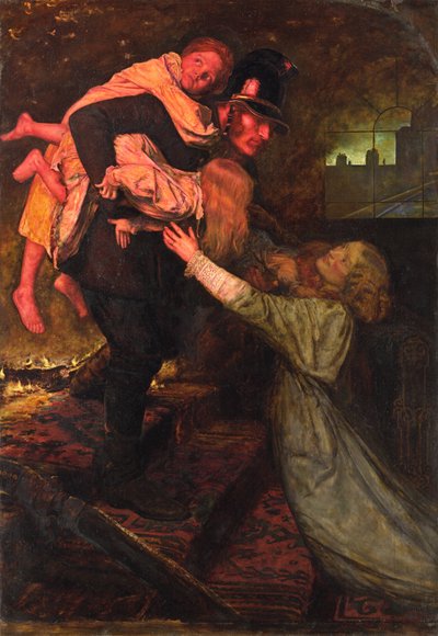 Kurtarma by John Everett Millais
