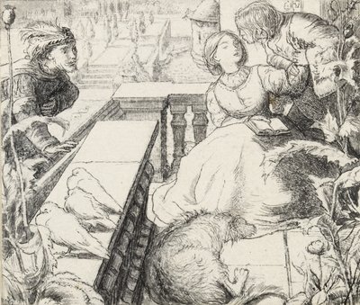 Uyuyan Saray, 19. yüzyılın sonlarında by John Everett Millais