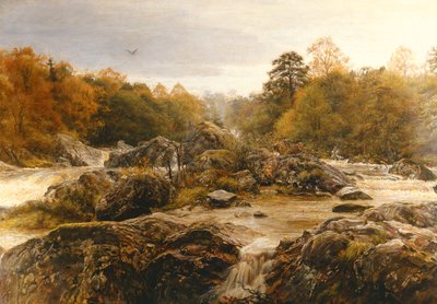Birçok Suyun Sesi, 1876 (tuval üzerine yağlı boya) by John Everett Millais