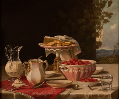 Çilek ve Krema, 1879 by John F. Francis