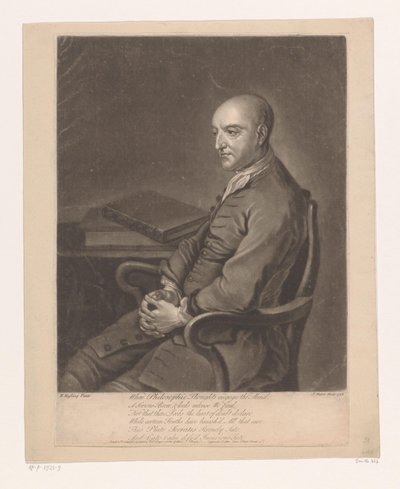 Portret van Humphrey Skelton by John Faber (II)