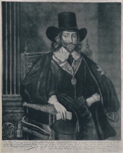 Charles I'in Portresi, c1620-1649, 1928 by John Faber the Elder