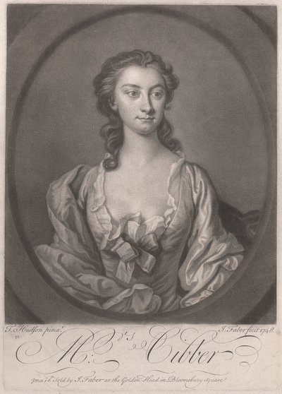 Bayan Cibber by John Faber the younger