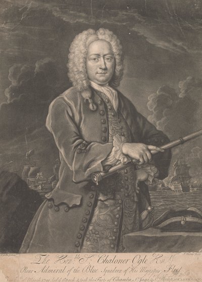 Sör Chaloner Ogle by John Faber the younger