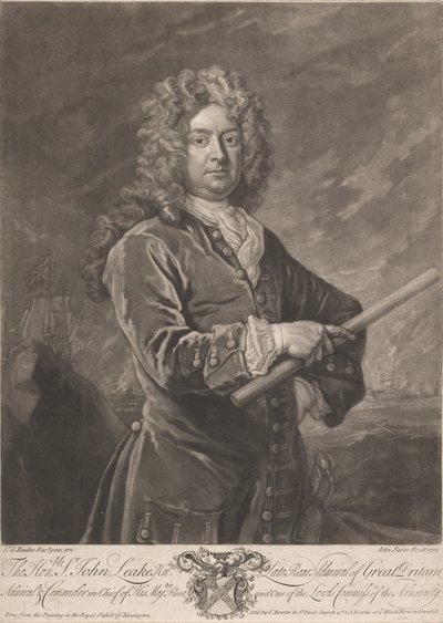 Saygıdeğer John Leake by John Faber the younger