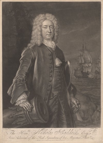 Saygıdeğer Nicholas Haddock, Av. by John Faber the younger