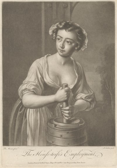 Ev Hanımının Çalışması by John Faber the younger
