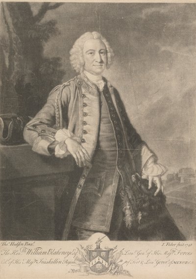 William Blakeney, Av. by John Faber the younger