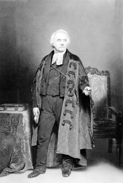 Thomas Chalmers, James Faed tarafından kazınmış, 1849 (mezzotint) by John Faed