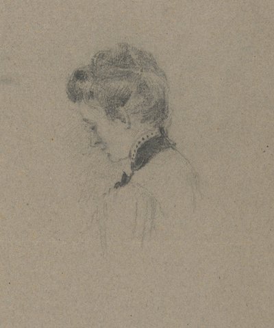Bir Kadının Portresi by John Ferguson Weir