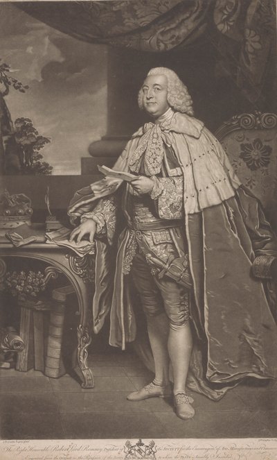 Robert Marsham, 2. Baron Romney by John Finlayson