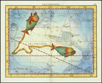 1776 - John Flamsteed - Les Poissons (Pisces) by John Flamsteed