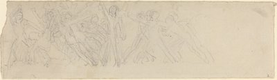 Antik Savaş Sahnesi (?) by John Flaxman