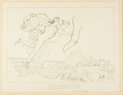 Apollo ve Diana by John Flaxman