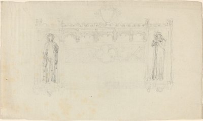 Simcoe Anıtı, Exeter Katedrali için Tasarım by John Flaxman