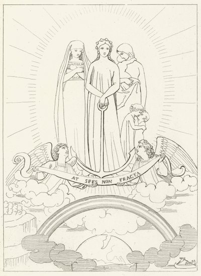 İnanç, Umut ve Sadaka by John Flaxman