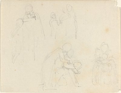 Dört Grup Figür by John Flaxman