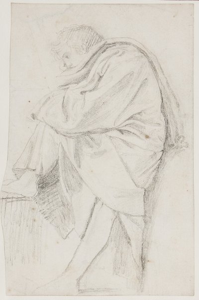 Düşünceye sarılmış adam, c.1790 by John Flaxman