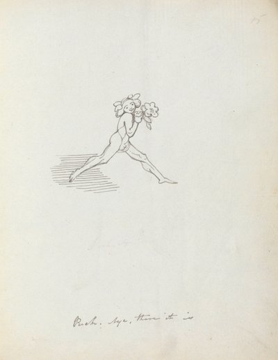 Disk. Evet işte, 1783 (kalem, mürekkep ve kağıt üzerinde yıkama) by John Flaxman