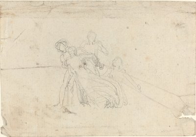 Çalışma Sayfası [recto ve verso] by John Flaxman