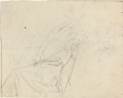 Çalışma Sayfası [recto ve verso] by John Flaxman