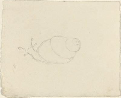 Salyangoz [rekto ve verso] by John Flaxman