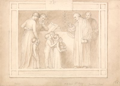 Rahip John Clowes Anıtı İçin Çalışma by John Flaxman