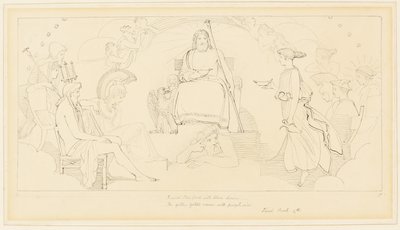 Tanrılar Konseyi by John Flaxman