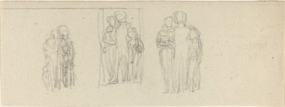 Üç Şekil Grubu (Ebeveynler ve Çocuklar?) by John Flaxman