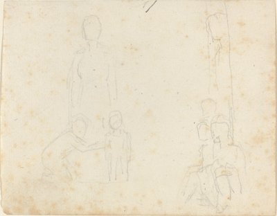 İki Grup Figür by John Flaxman