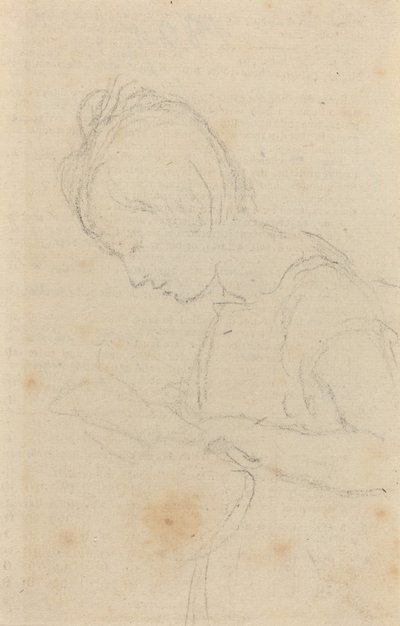 Profildeki Kadın by John Flaxman