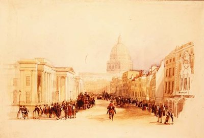 Genel Postane ve St. Martin le Grand by John Francis Salmon