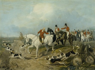 Bul, Huffman ve Mackrill tarafından oyulmuş (renkli gravür) by John Frederick Herring Snr
