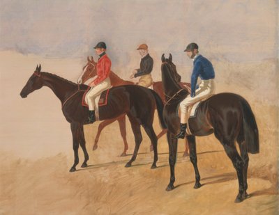 Engelli Koşu çatlakları: Brunette'de Allen McDonough, İndirimde Tom Oliver ve Piyangoda Jem Mason by John Frederick Herring