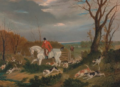 Suffolk Avı: Herringswell Yakınlarında Siper Alınacak by John Frederick Herring