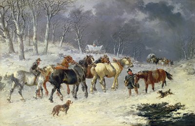 Karda atlar by John Frederick Herring Junior