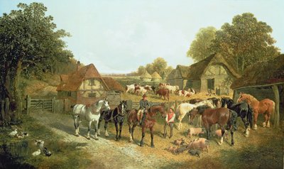 Bir İngiliz Çiftliği (petrol) by John Frederick Herring Senior