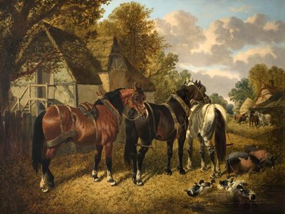 Ready for the Plough  by John Frederick Herring Senior