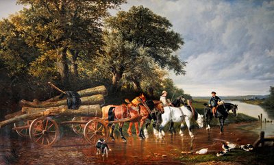Kereste Vagonu by John Frederick Herring Senior